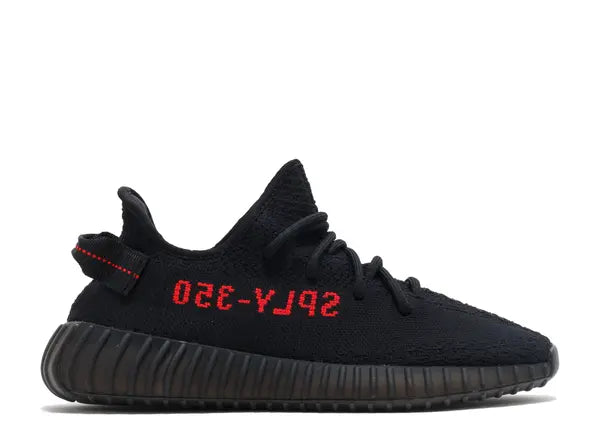 Yeezy Boost 350 V2 Black Red Side