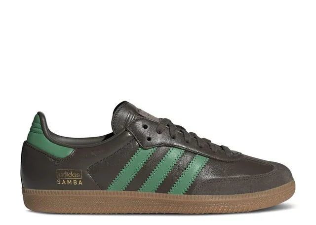 Adidas Samba OG Shadow Olive Preloved Green Side