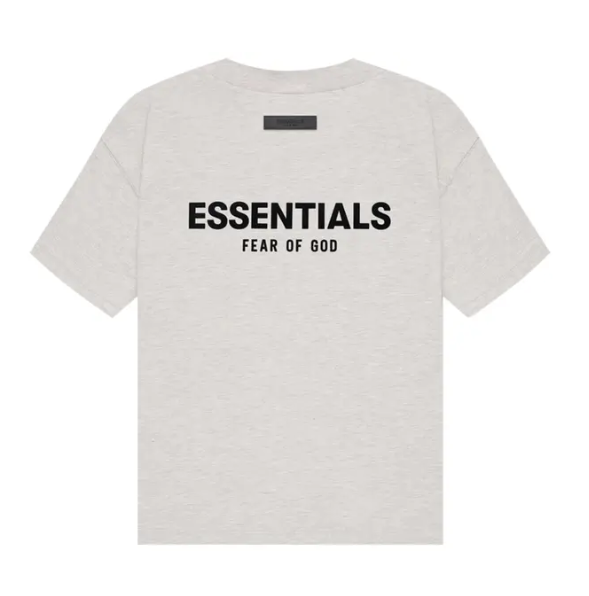 Fear of God Essentials Tee Light Oatmeal Back