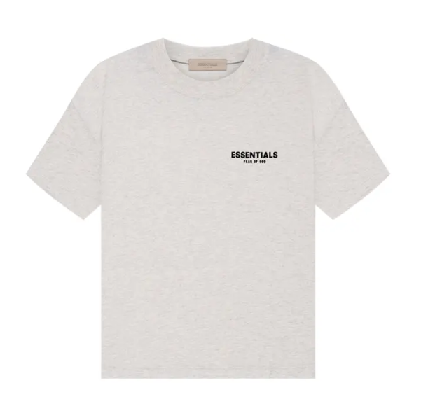 Fear of God Essentials Tee Light Oatmeal Front