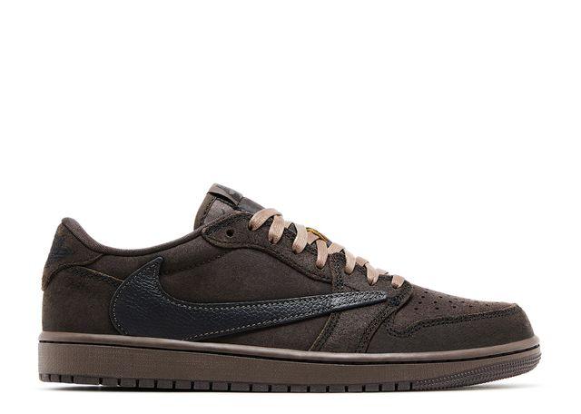 Jordan 1 Low Travis Velvet Brown Side