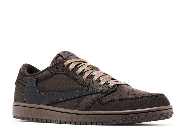 Jordan 1 Low Travis Velvet Brown Front