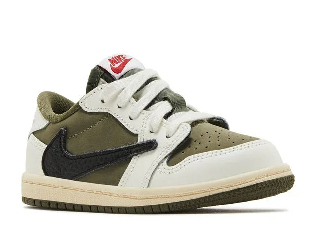 Jordan 1 Retro Low OG SP Travis Scott Medium Olive (TD) Front