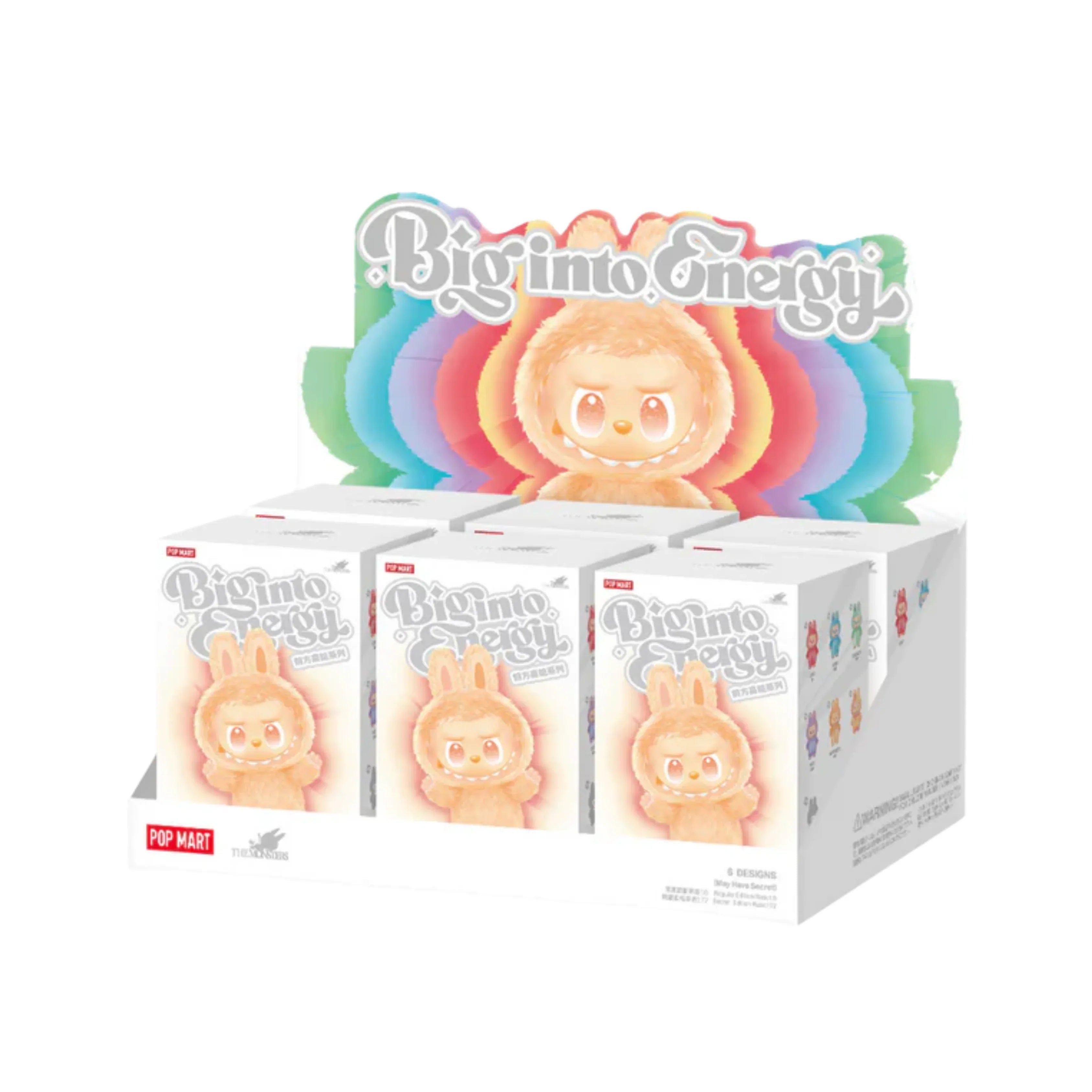 Pop Mart Labubu Big Into Energy Case (6 Blind Box)