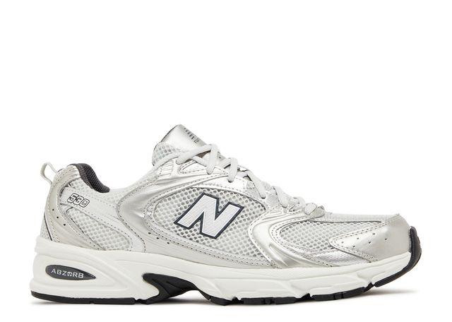New Balance 530 Grey Matter Silver Metallic Side
