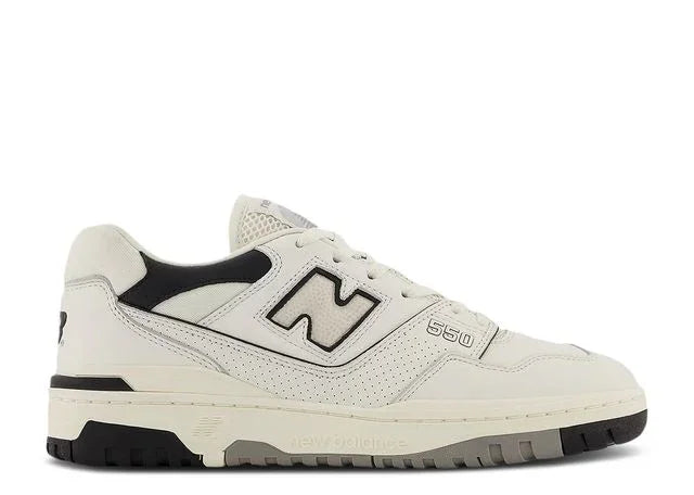 New Balance 550 Sea Salt Cream Black Side