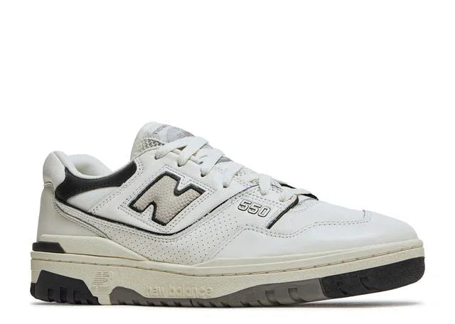 New Balance 550 Sea Salt Cream Black Front