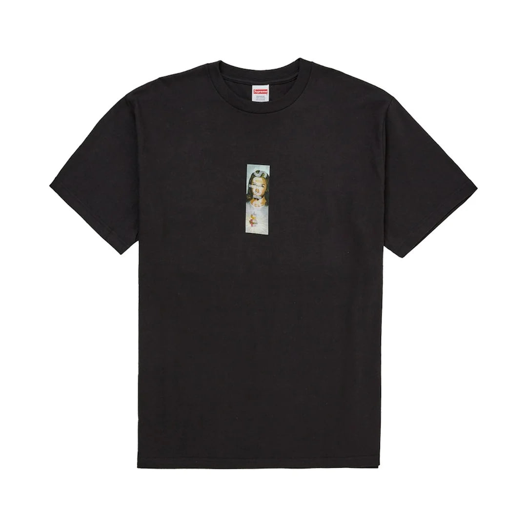 Supreme Prayer Card Box Logo Tee Black