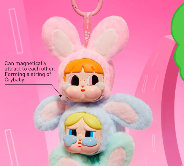 Pop Mart Labubu Crybaby x Powerpuff Girls Case (6 Blind Box)