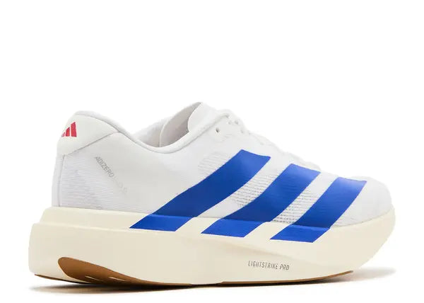 Adidas Adizero Evo SL White Royal Blue Back