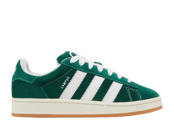 Adidas Campus 00s Dark Green White Side