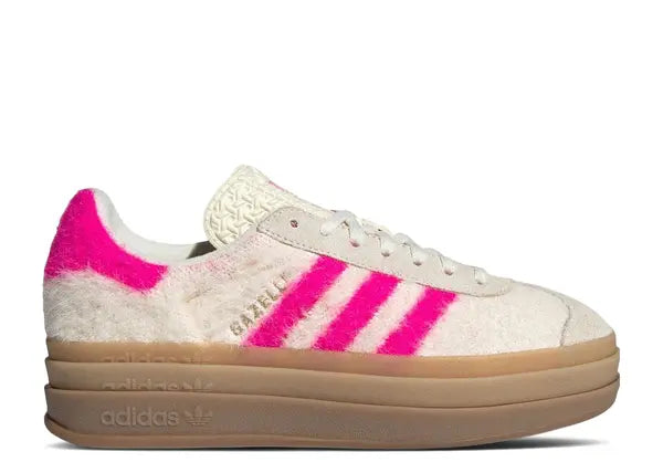 Adidas Gazelle Bold White Shock Pink