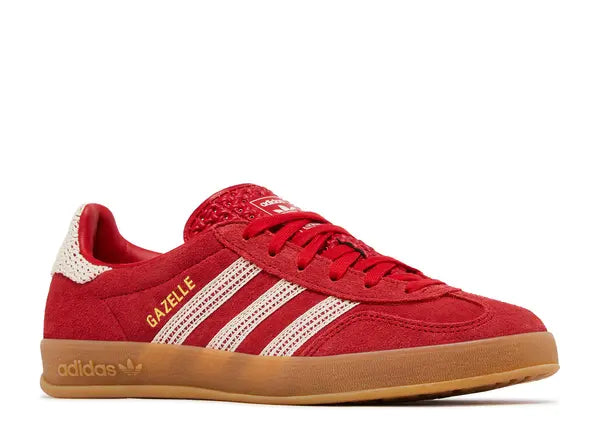 Adidas Gazelle Indoor Better Scarlet Wonder White Gum Front