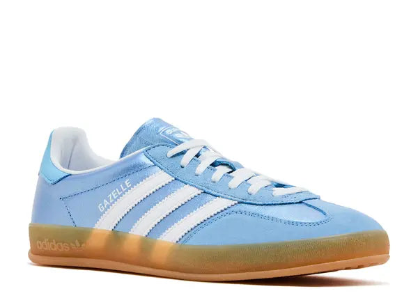 Adidas Gazelle Indoor Blue Cloud White Gum Front