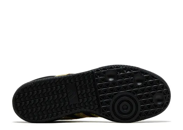 Adidas Samba OG Mexico Black Gold Metallic Bottom
