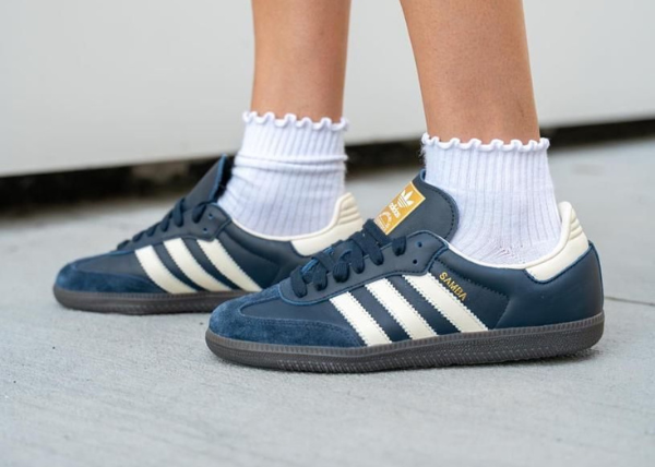Adidas Samba OG Night Navy Gum Outfit