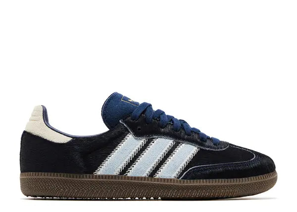 Adidas Samba OG Pony Hair Night Indigo Clear Sky Side