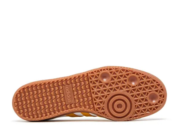 Adidas Samba Sporty & Rich White Bold Gold Bottom