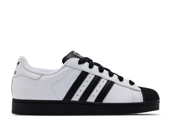 Adidas Superstar II White Black White Side