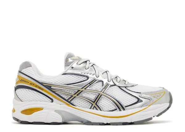 Asics GT-2160 White Pure Silver Gold Side