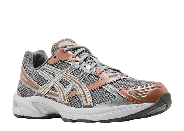 Asics Gel-1130 Cement Grey Rust Orange Front