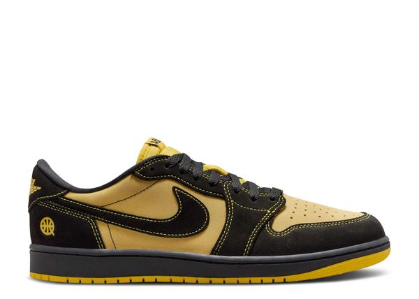 Jordan 1 Low Retro Low OG Quai 54 Black Tour Yellow Red