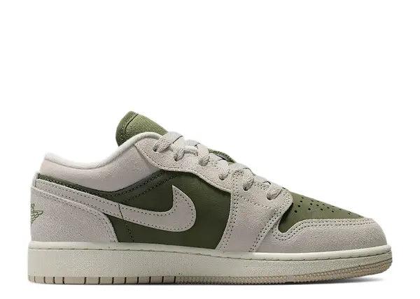 Jordan 1 Low SE Medium Olive Sail (GS)