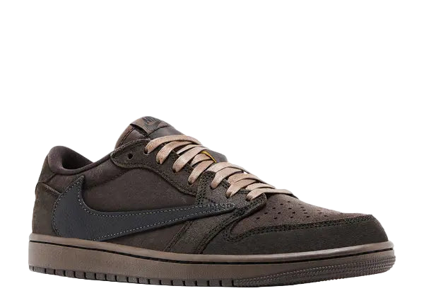 Jordan 1 Low Travis Velvet Brown Front