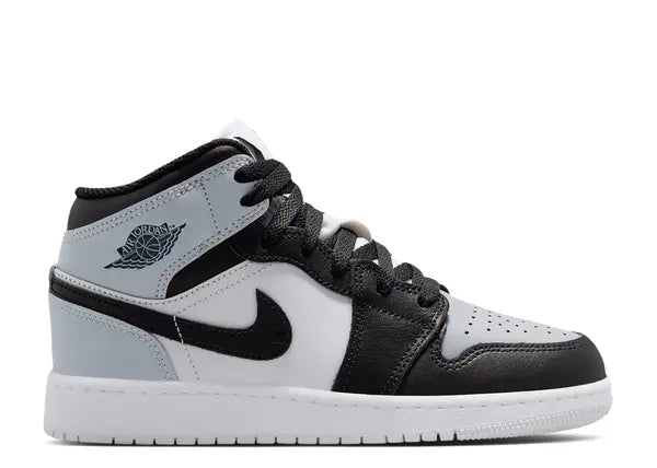 Jordan 1 Mid Black Aura Squadron Blue (GS)