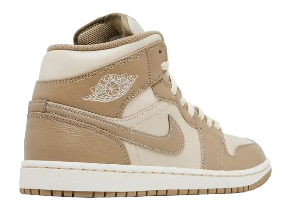 Jordan 1 Mid Legend Light Brown Back