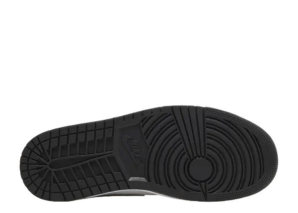 Jordan 1 Mid SE Patent Black White Metallic Silver Metallic Gold Bottom