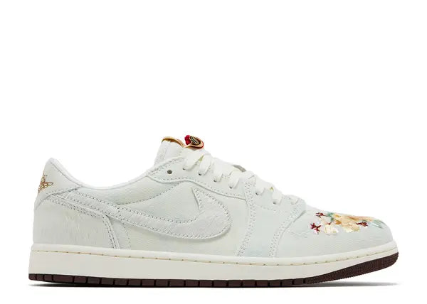 Jordan 1 Retro Low OG Football Grey Sail Light Chocolate Side