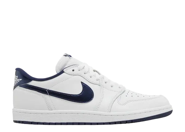 Jordan 1 Retro Low '85 Metallic Blue Side