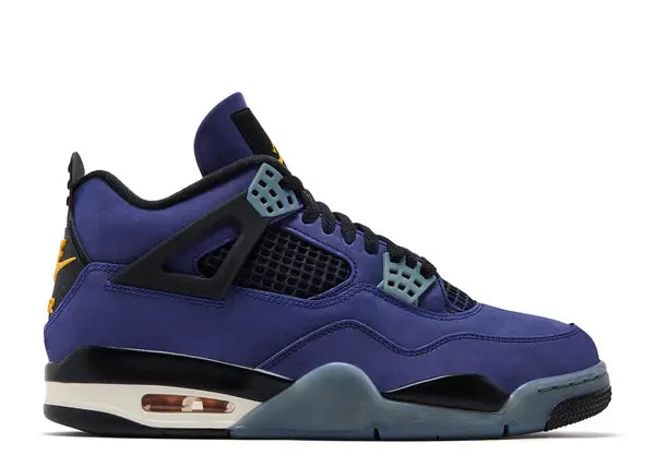 Jordan 4 Retro Lakers Side