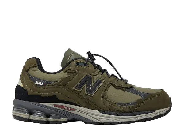 New Balance 2002R Protection Pack Dark Moss Side