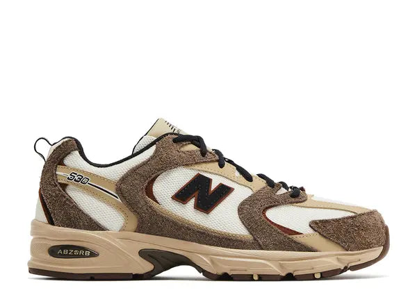 New Balance 530 Brown Tan Side