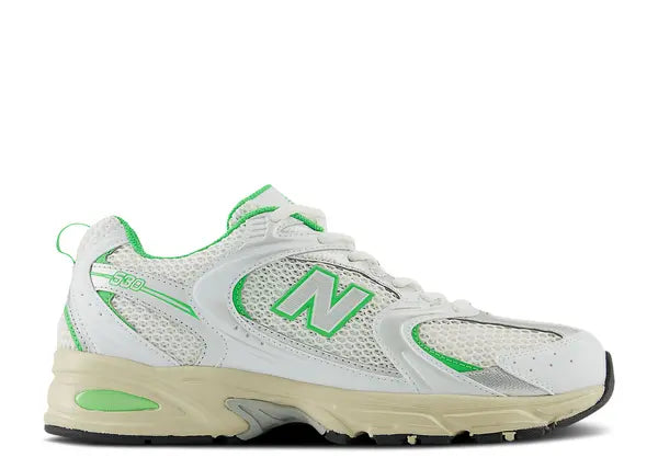New Balance 530 White Palm Leaf Side