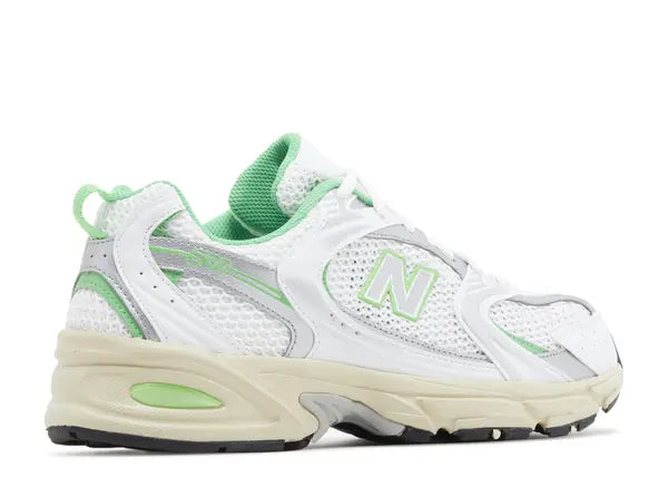 New Balance 530 White Palm Leaf Back