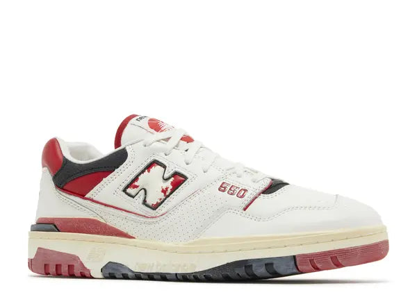 New Balance 550 Vintage Pack Team Red Front