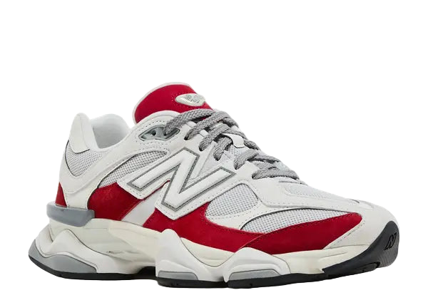 New Balance 9060 White Red Front
