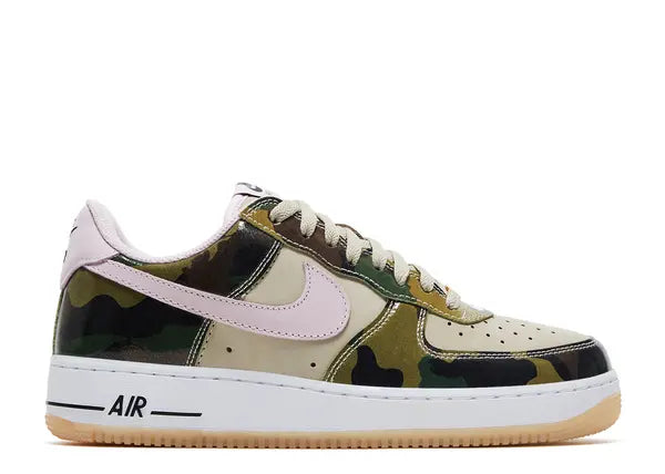 Nike Air Force 1 Low '07 LV8 Patent Camo Pink Side
