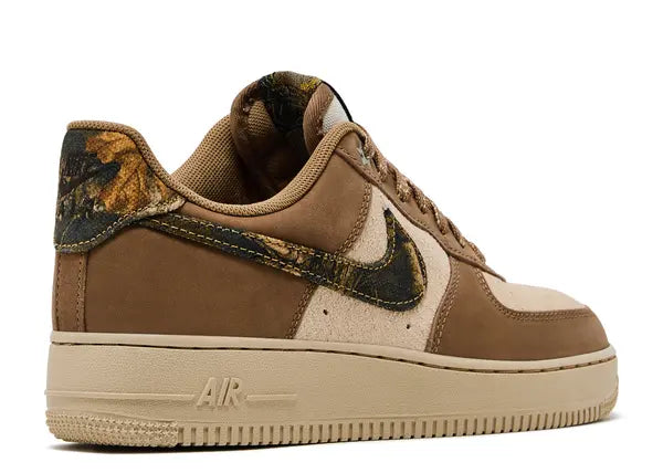 Nike Air Force 1 Low '07 Realtree Rattan Rocky Tan Seal Brown Back