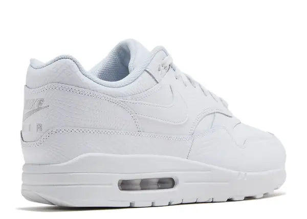 Nike Air Max 1 Premium White Snakeskin Back