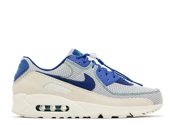 Nike Air Max 90 Coconut Milk Deep Royal Blue Side