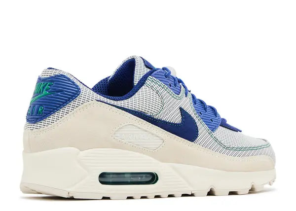 Nike Air Max 90 Coconut Milk Deep Royal Blue Back