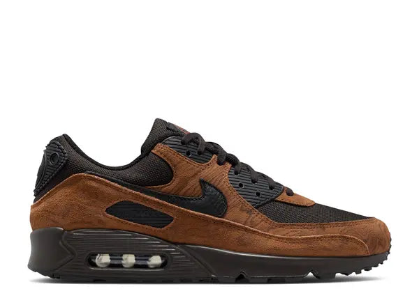 Nike Air Max 90 Premium Light British Tan Velvet Brown