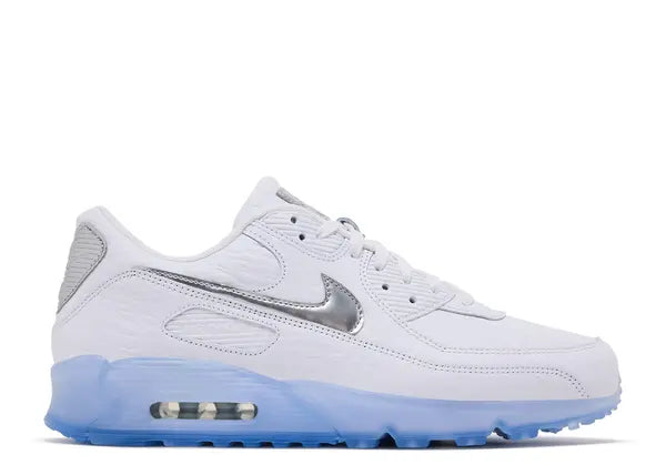 Nike Air Max 90 Terrascape White Croc Blue Tint Side