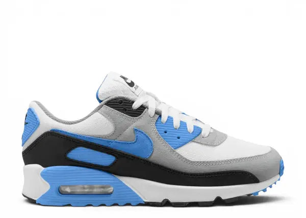 Nike Air Max 90 White Blue Crystal