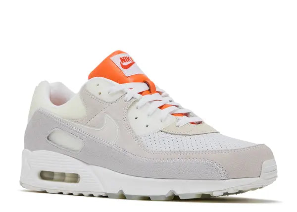 Nike Air Max 90 size? White Soft Pearl Front