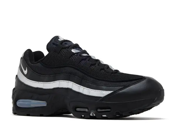 Nike Air Max 95 OG Big Bubble Black White Metallic Silver Front